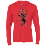 T-Shirts Vintage Red / X-Small Lethal Machine Triblend Long Sleeve Hoodie Tee