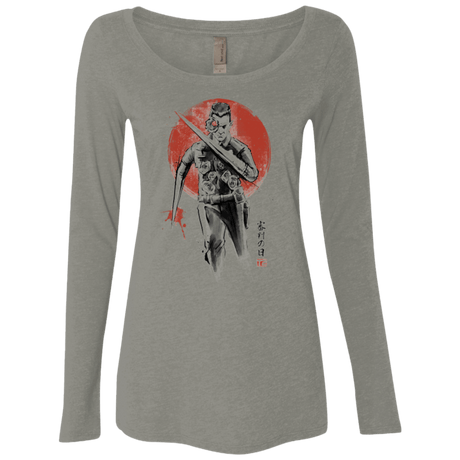 T-Shirts Venetian Grey / Small Lethal Machine Women's Triblend Long Sleeve Shirt