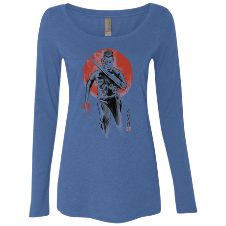T-Shirts Vintage Royal / Small Lethal Machine Women's Triblend Long Sleeve Shirt