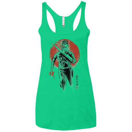 T-Shirts Envy / X-Small Lethal Machine Women's Triblend Racerback Tank
