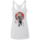 T-Shirts Heather White / X-Small Lethal Machine Women's Triblend Racerback Tank