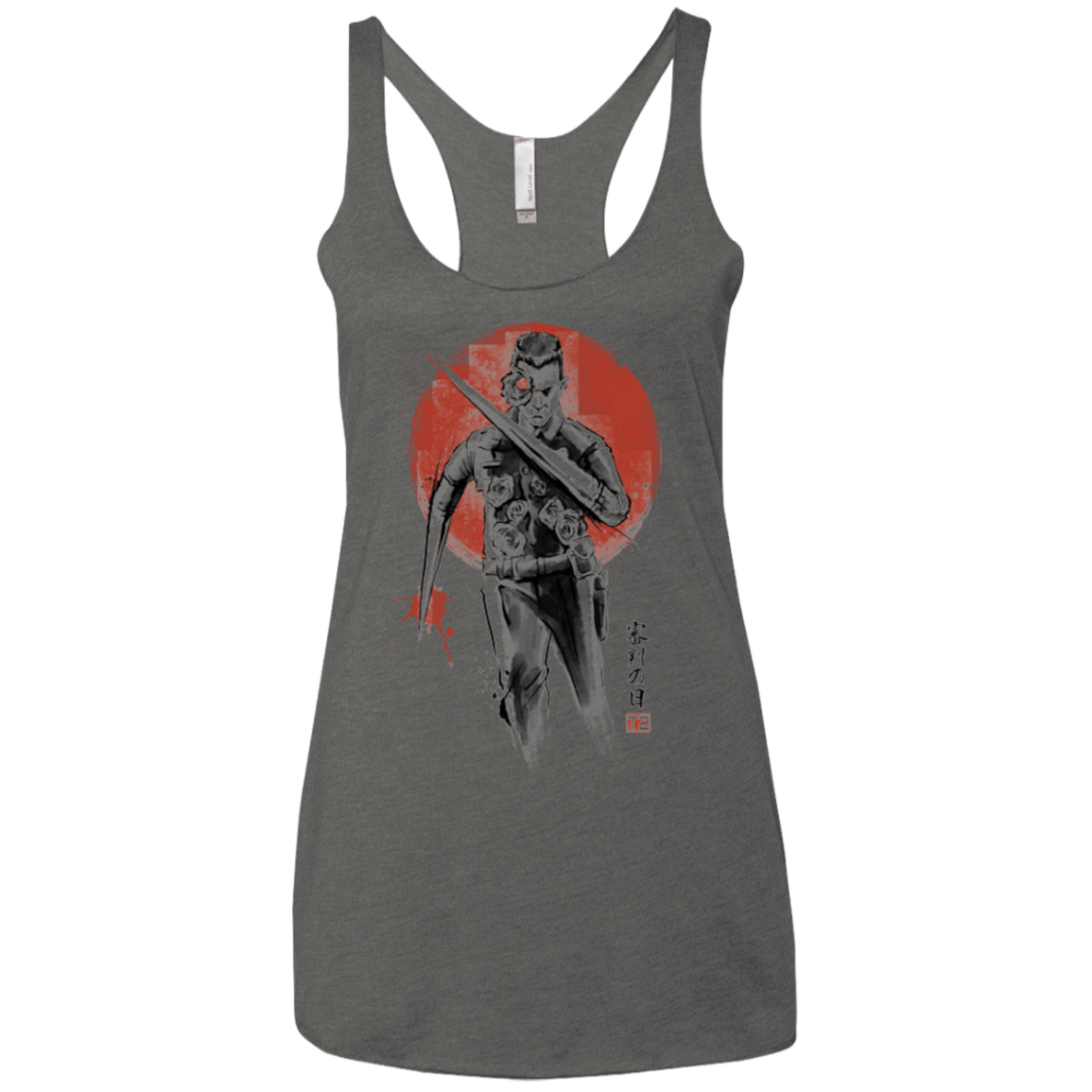 T-Shirts Premium Heather / X-Small Lethal Machine Women's Triblend Racerback Tank