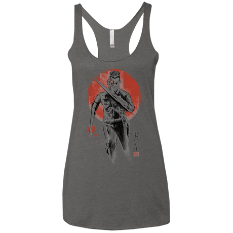 T-Shirts Premium Heather / X-Small Lethal Machine Women's Triblend Racerback Tank