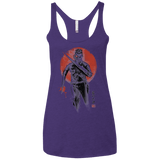 T-Shirts Purple Rush / X-Small Lethal Machine Women's Triblend Racerback Tank