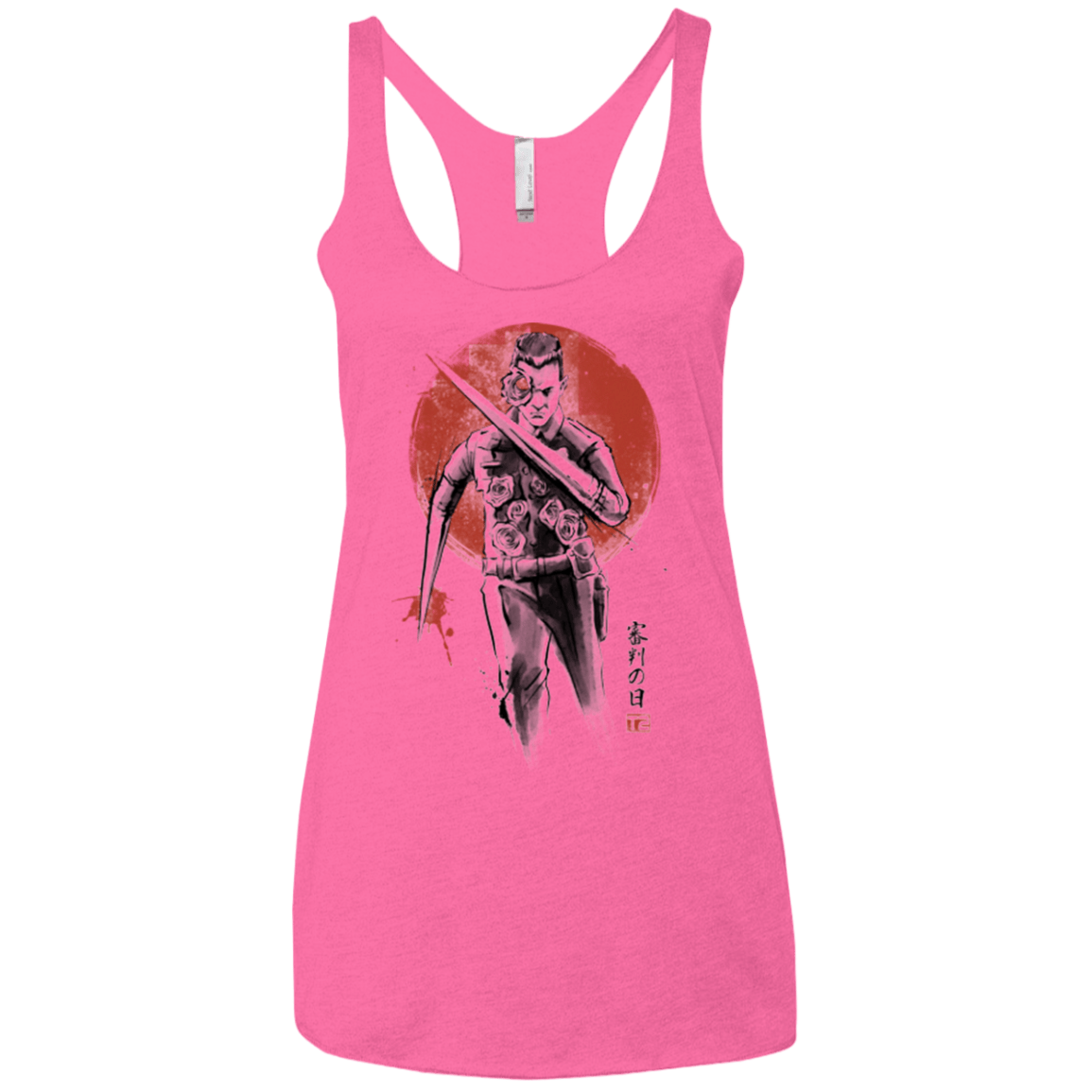 T-Shirts Vintage Pink / X-Small Lethal Machine Women's Triblend Racerback Tank