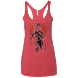 T-Shirts Vintage Red / X-Small Lethal Machine Women's Triblend Racerback Tank