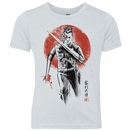 T-Shirts Heather White / YXS Lethal Machine Youth Triblend T-Shirt