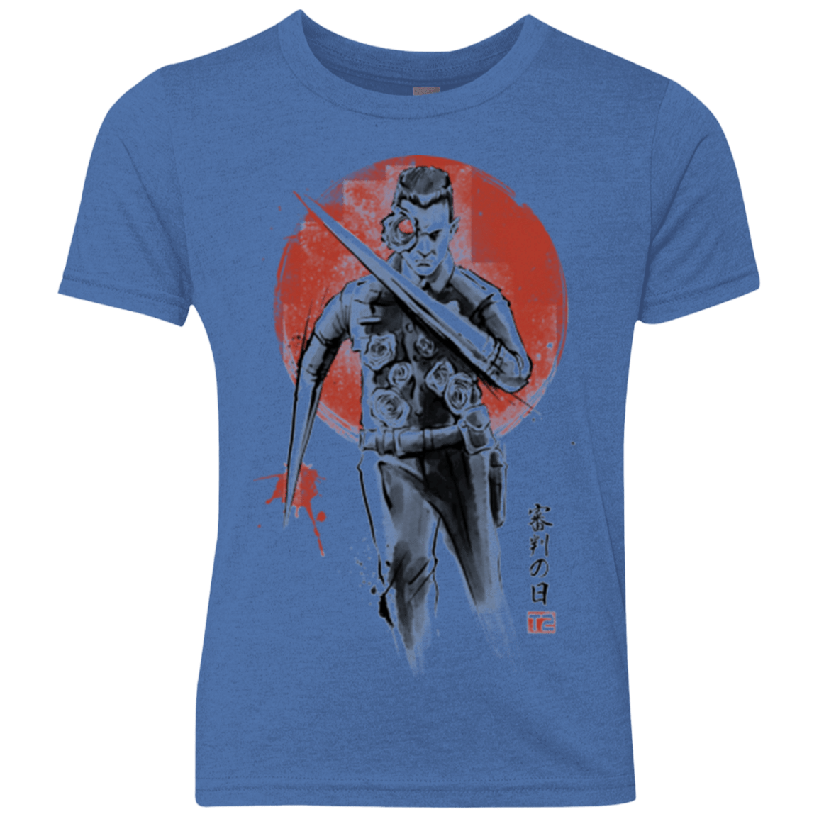 T-Shirts Vintage Royal / YXS Lethal Machine Youth Triblend T-Shirt