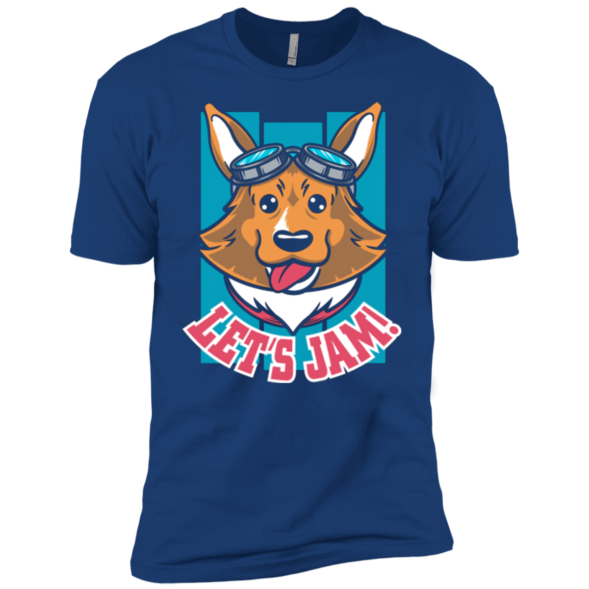 T-Shirts Royal / YXS Lets Jam (2) Boys Premium T-Shirt