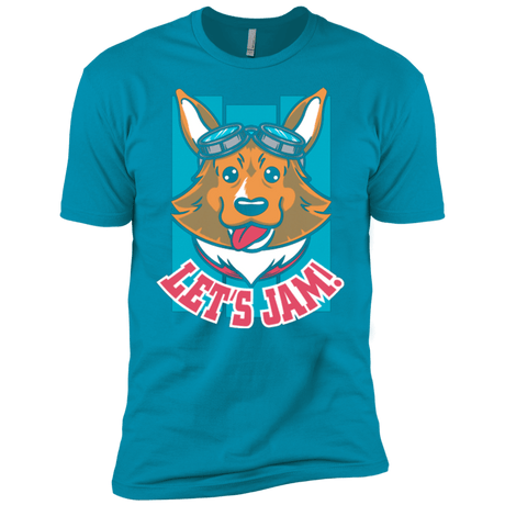 T-Shirts Turquoise / YXS Lets Jam (2) Boys Premium T-Shirt