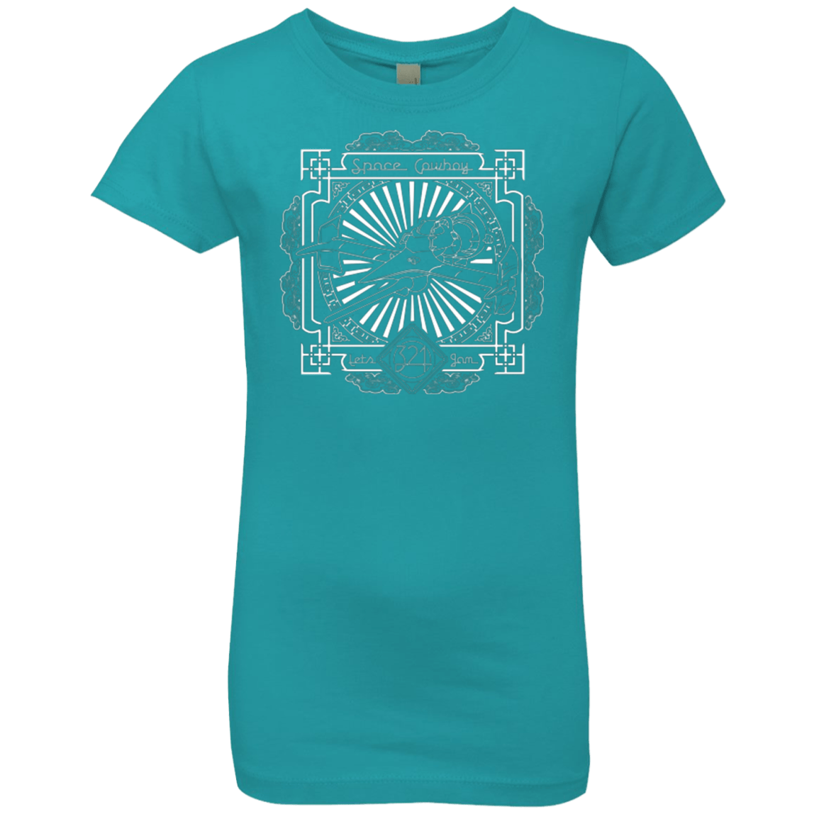 T-Shirts Tahiti Blue / YXS Lets Jam 2 Girls Premium T-Shirt