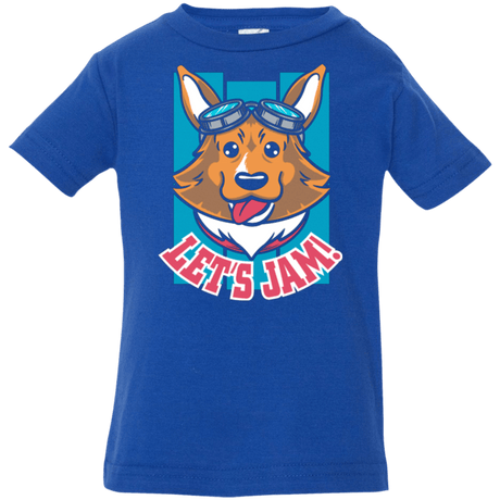 T-Shirts Royal / 6 Months Lets Jam (2) Infant PremiumT-Shirt