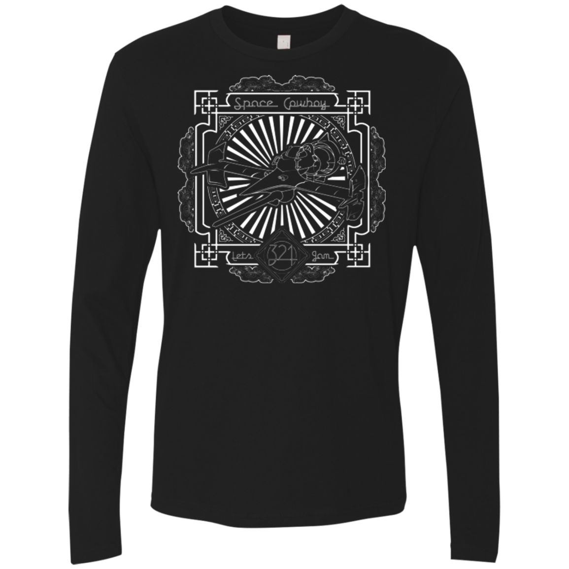 T-Shirts Black / Small Lets Jam 2 Men's Premium Long Sleeve