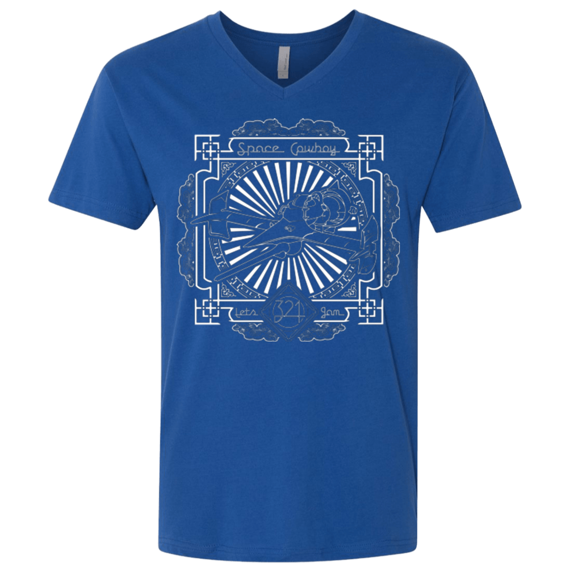 T-Shirts Royal / X-Small Lets Jam 2 Men's Premium V-Neck