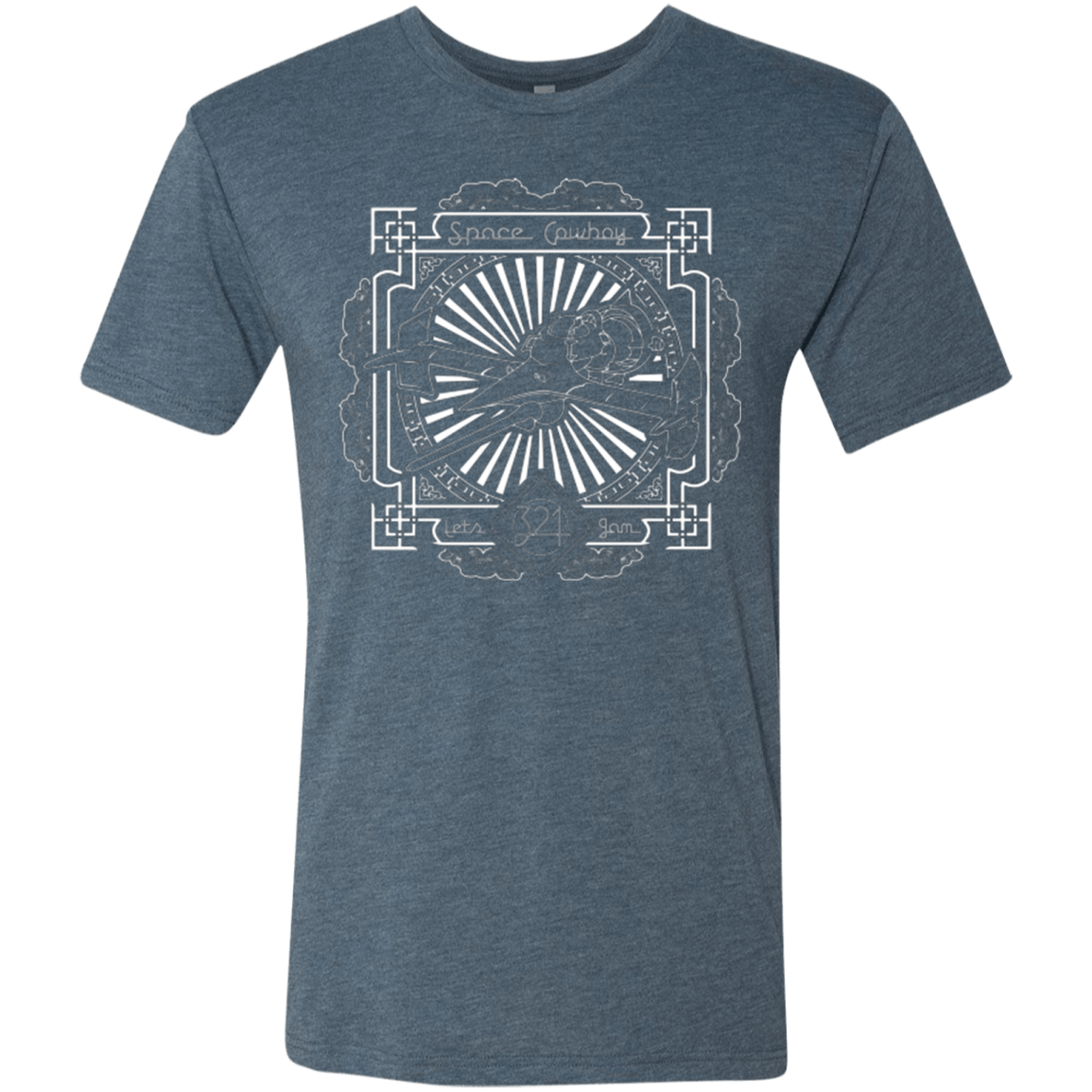 T-Shirts Indigo / Small Lets Jam 2 Men's Triblend T-Shirt