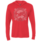 T-Shirts Vintage Red / X-Small Lets Jam 2 Triblend Long Sleeve Hoodie Tee