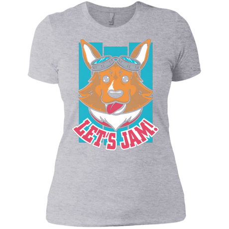 T-Shirts Heather Grey / X-Small Lets Jam (2) Women's Premium T-Shirt