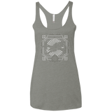T-Shirts Venetian Grey / X-Small Lets Jam 2 Women's Triblend Racerback Tank