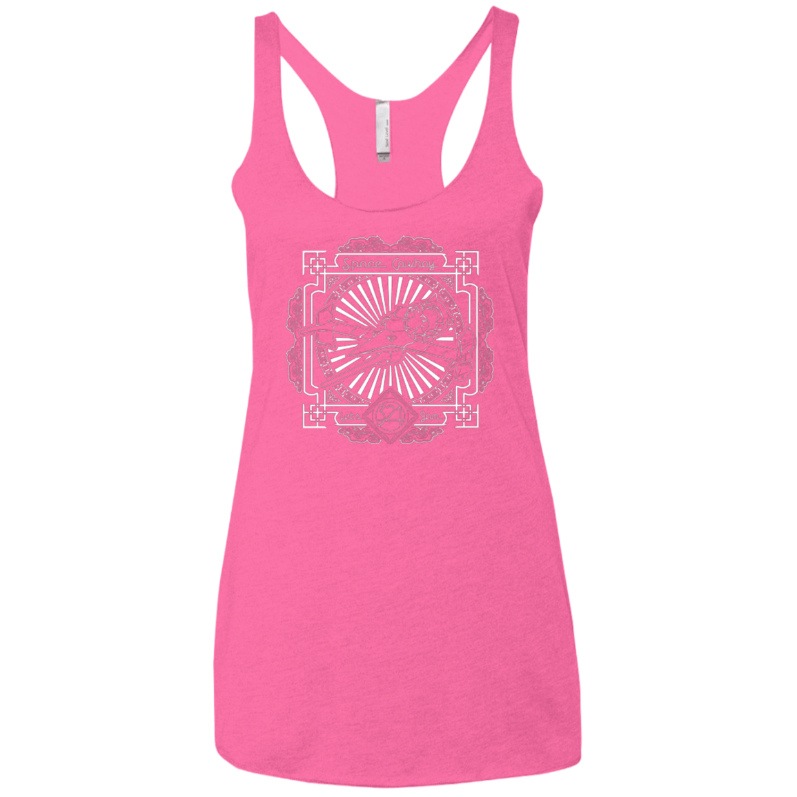 T-Shirts Vintage Pink / X-Small Lets Jam 2 Women's Triblend Racerback Tank