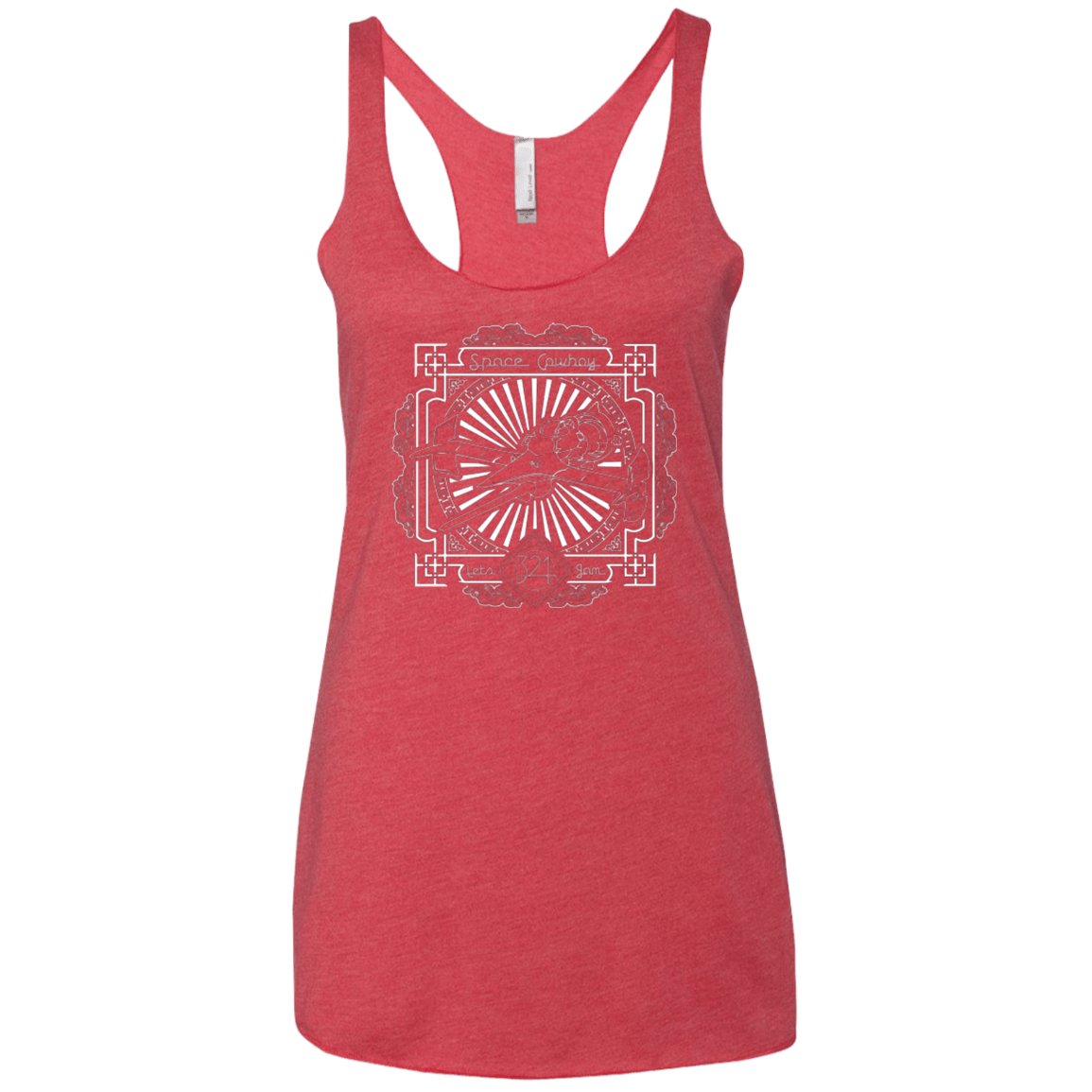 T-Shirts Vintage Red / X-Small Lets Jam 2 Women's Triblend Racerback Tank