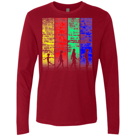 T-Shirts Cardinal / Small Lets jam Men's Premium Long Sleeve