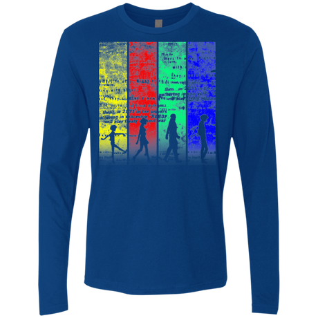 T-Shirts Royal / Small Lets jam Men's Premium Long Sleeve