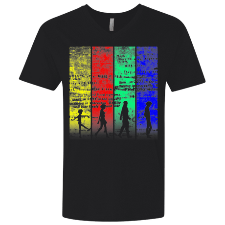 T-Shirts Black / X-Small Lets jam Men's Premium V-Neck