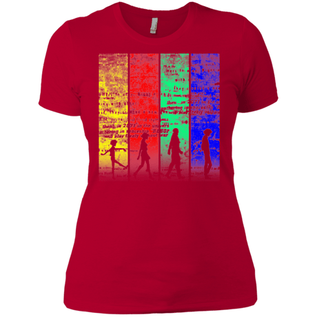 T-Shirts Red / X-Small Lets jam Women's Premium T-Shirt