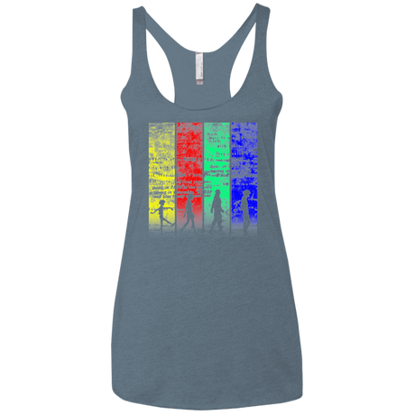 T-Shirts Indigo / X-Small Lets jam Women's Triblend Racerback Tank