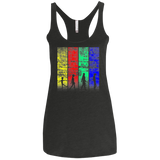 T-Shirts Vintage Black / X-Small Lets jam Women's Triblend Racerback Tank