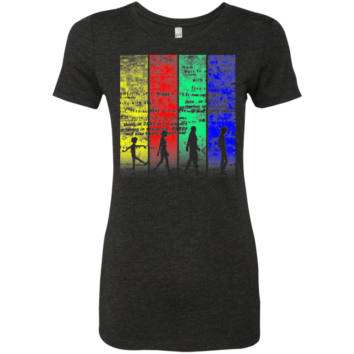 T-Shirts Vintage Black / Small Lets jam Women's Triblend T-Shirt