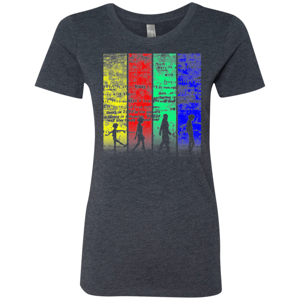 T-Shirts Vintage Navy / Small Lets jam Women's Triblend T-Shirt