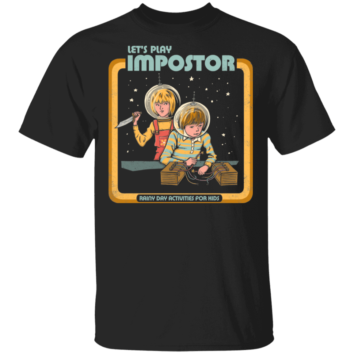 T-Shirts Black / S Lets Play Impostor T-Shirt