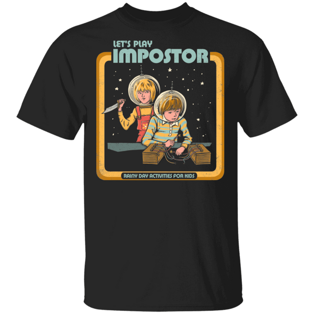 T-Shirts Black / S Lets Play Impostor T-Shirt