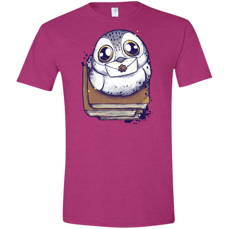 T-Shirts Antique Heliconia / S Letter Men's Semi-Fitted Softstyle