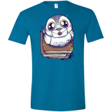 T-Shirts Antique Sapphire / S Letter Men's Semi-Fitted Softstyle