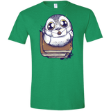 T-Shirts Heather Irish Green / S Letter Men's Semi-Fitted Softstyle