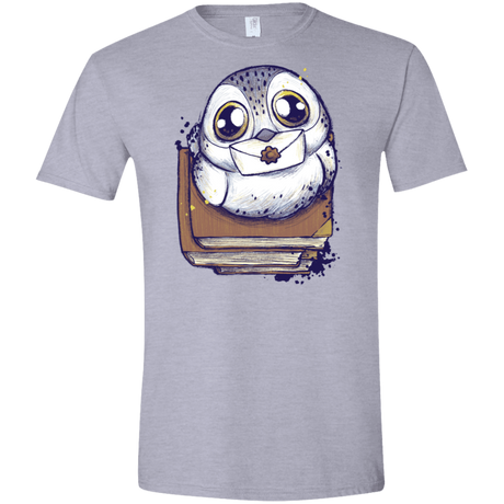 T-Shirts Sport Grey / X-Small Letter Men's Semi-Fitted Softstyle