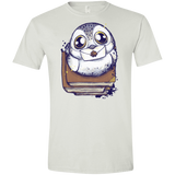 T-Shirts White / X-Small Letter Men's Semi-Fitted Softstyle