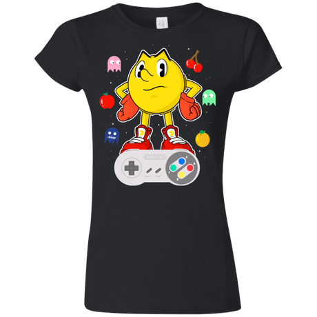 T-Shirts Black / S Lever Pac-Man Junior Slimmer-Fit T-Shirt