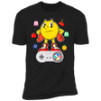 T-Shirts Black / X-Small Lever Pac-Man Men's Premium T-Shirt