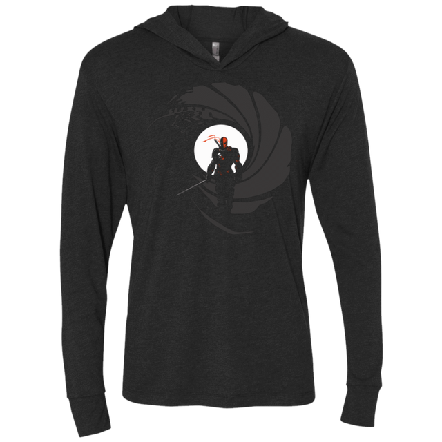 T-Shirts Vintage Black / X-Small License to Slash Triblend Long Sleeve Hoodie Tee