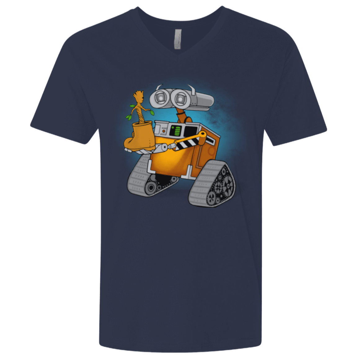 T-Shirts Midnight Navy / X-Small Life found Men's Premium V-Neck