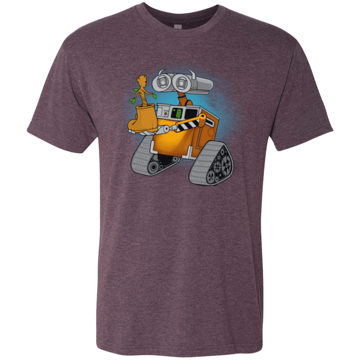 T-Shirts Vintage Purple / Small Life found Men's Triblend T-Shirt