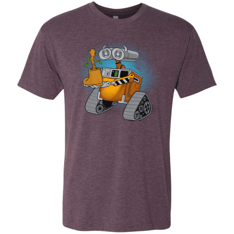 T-Shirts Vintage Purple / Small Life found Men's Triblend T-Shirt