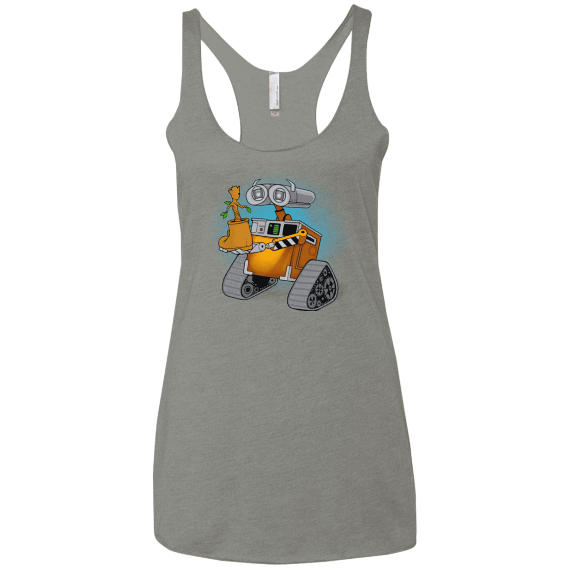 T-Shirts Venetian Grey / X-Small Life found Women's Triblend Racerback Tank