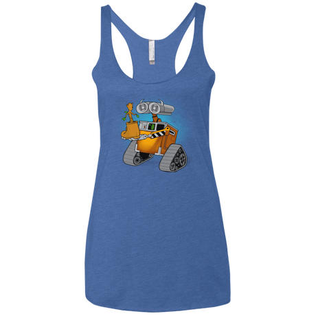 T-Shirts Vintage Royal / X-Small Life found Women's Triblend Racerback Tank