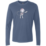 T-Shirts Indigo / Small LIFE IN SPACE Men's Premium Long Sleeve