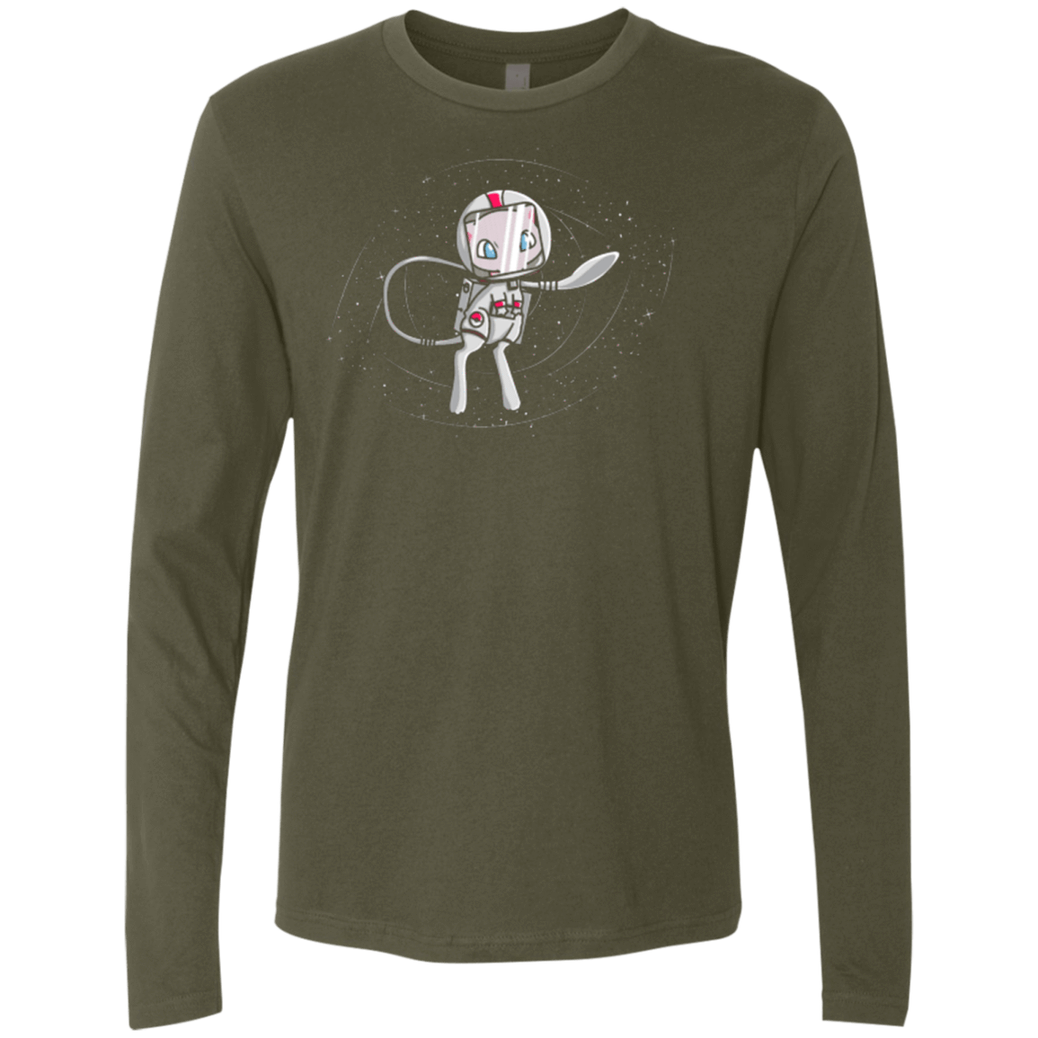 T-Shirts Military Green / Small LIFE IN SPACE Men's Premium Long Sleeve