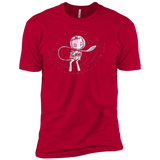 T-Shirts Red / X-Small LIFE IN SPACE Men's Premium T-Shirt